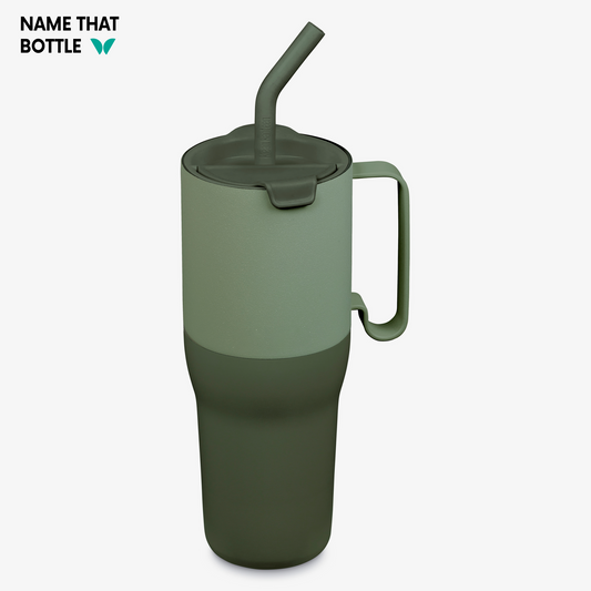 Name That Bottle 36oz Rise Tumbler with Straw Lid - Sea Spray