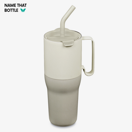 Name That Bottle 36oz Rise Tumbler with Straw Lid - Tofu