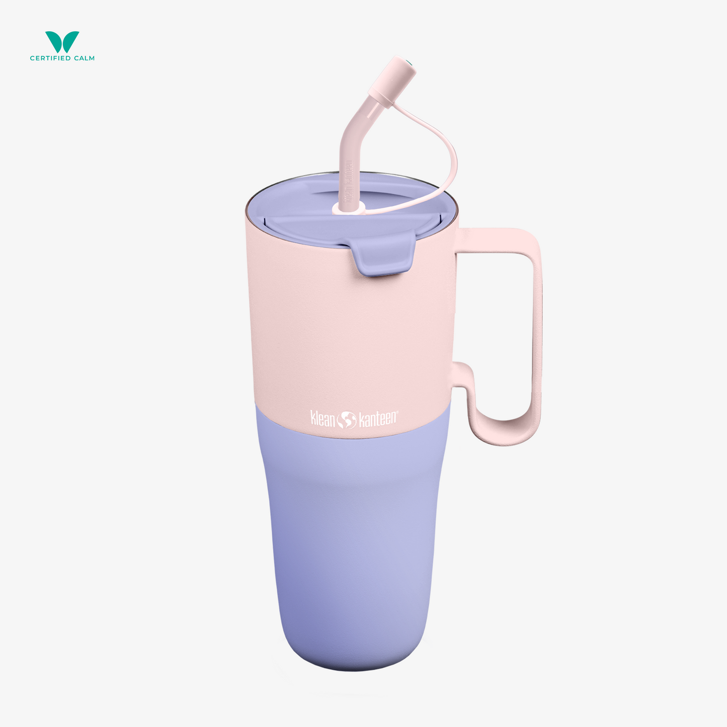 Klean Kanteen 36oz Rise and GO Tumbler with Straw Lid (Orchid Bloom and Berry Blossom in variants!)