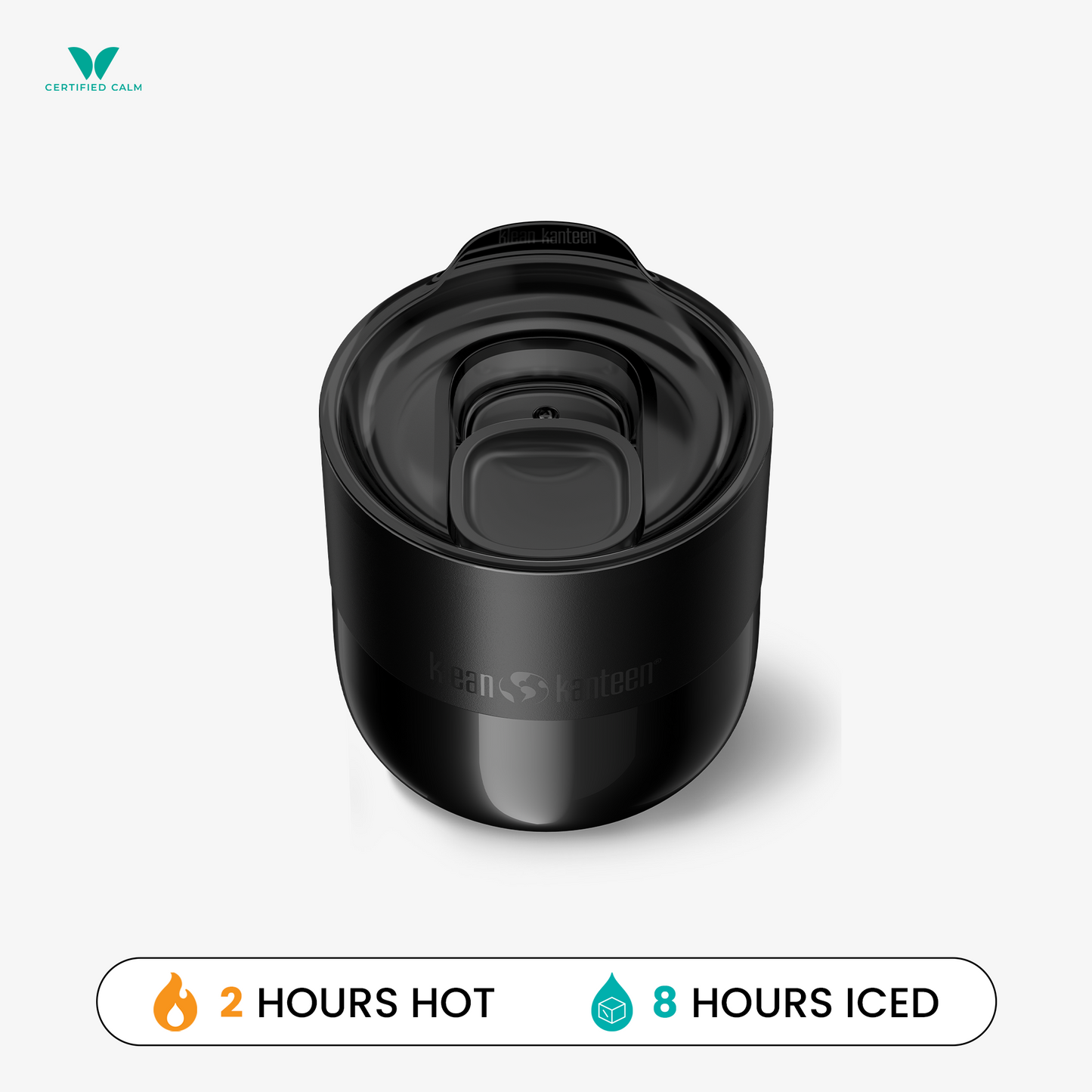 Klean Kanteen Rise 8oz Lowball (w/ Slide Lid)