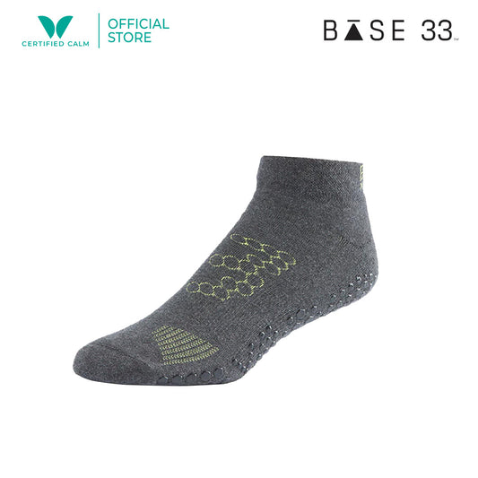 Base33 Grip Socks Low Rise Full Toe - MULTIPLE COLORS AVAILABLE