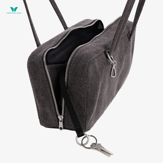 Baggu Denim Bowler Bag