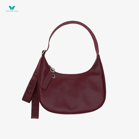 Baggu Medium Recycled Leather Crescent Bag