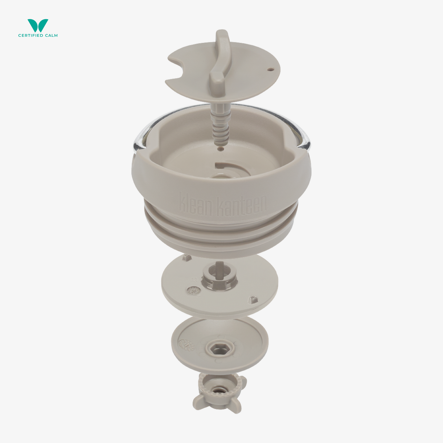 Klean Kanteen TKWide Café Cap - Taupe