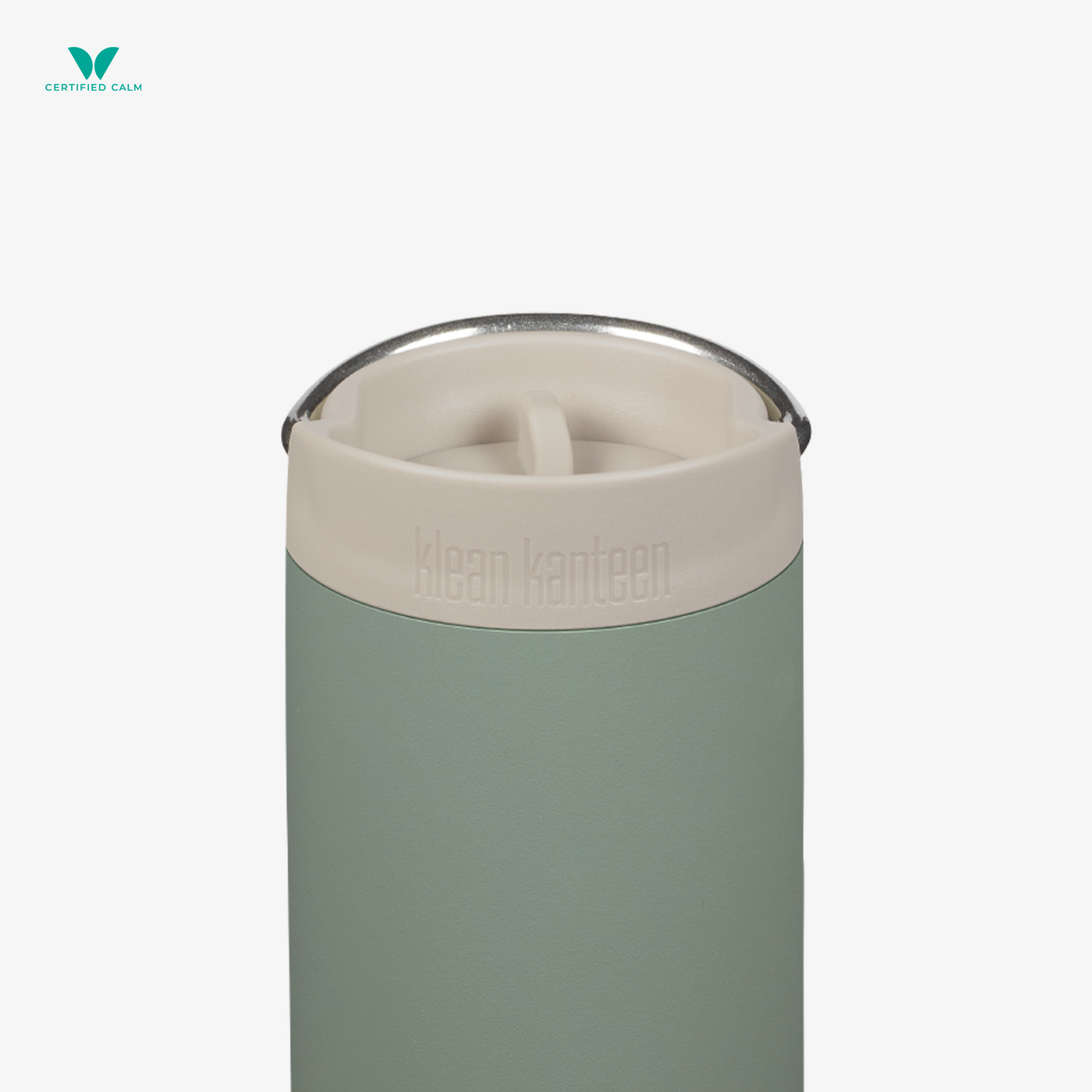 Klean Kanteen TKWide Café Cap - Taupe