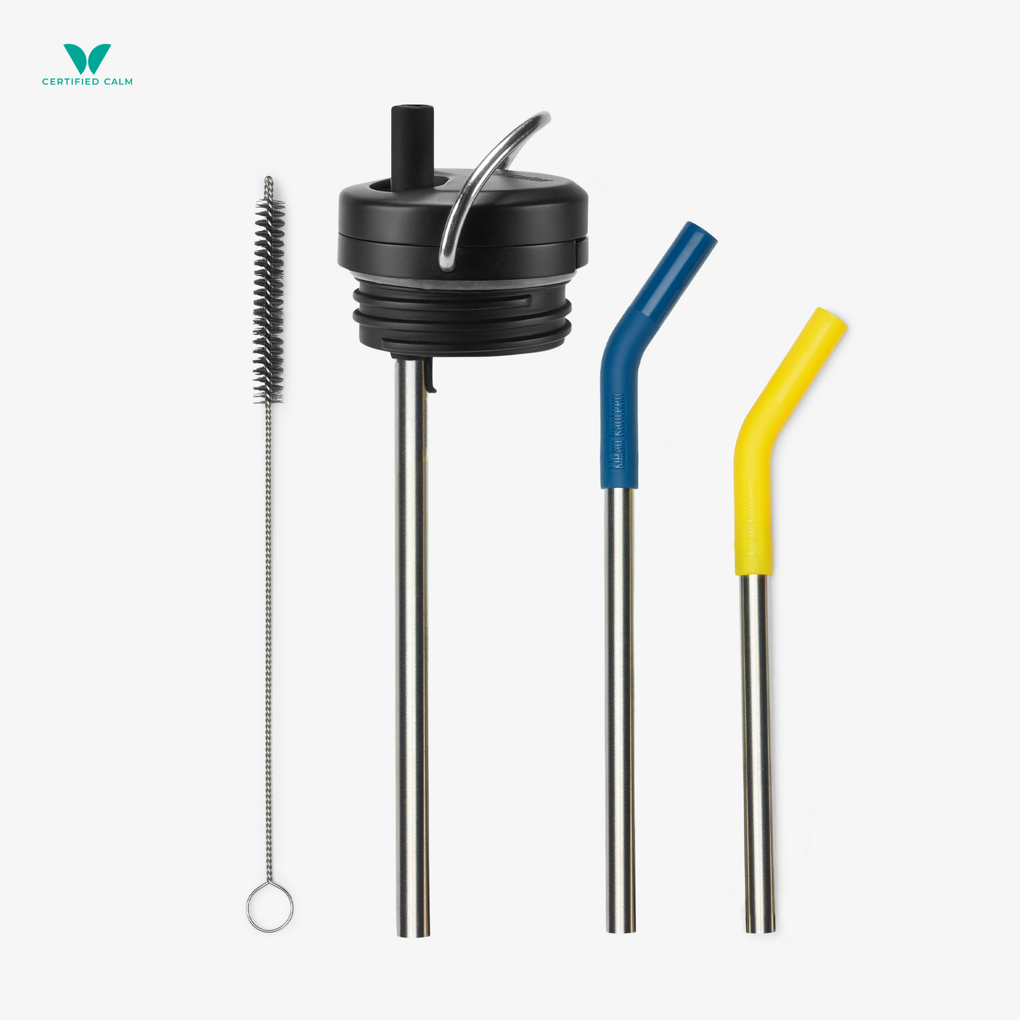 Klean Kanteen TKWide Accessories Twist Cap with Straw Kit