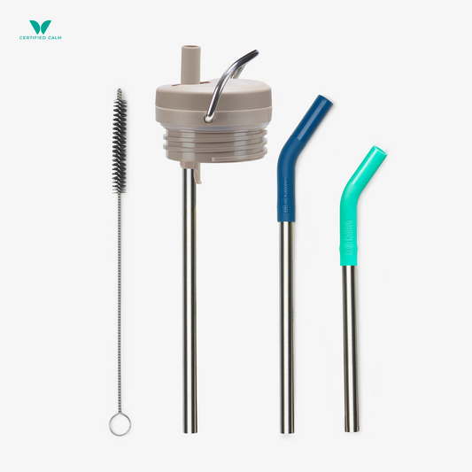 Klean Kanteen TKWide Accessories Twist Cap with Straw Kit