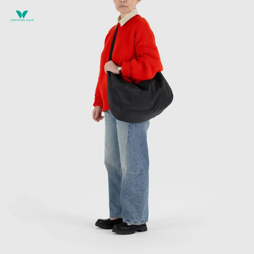 Baggu Large Nylon Crescent Bag – Certified Calm