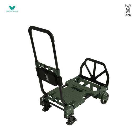 DoD Apartment Trolley Folding Luggage Carrier — Khaki