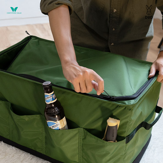 DoD Bony Guy Foldable Nylon Container Box - Khaki
