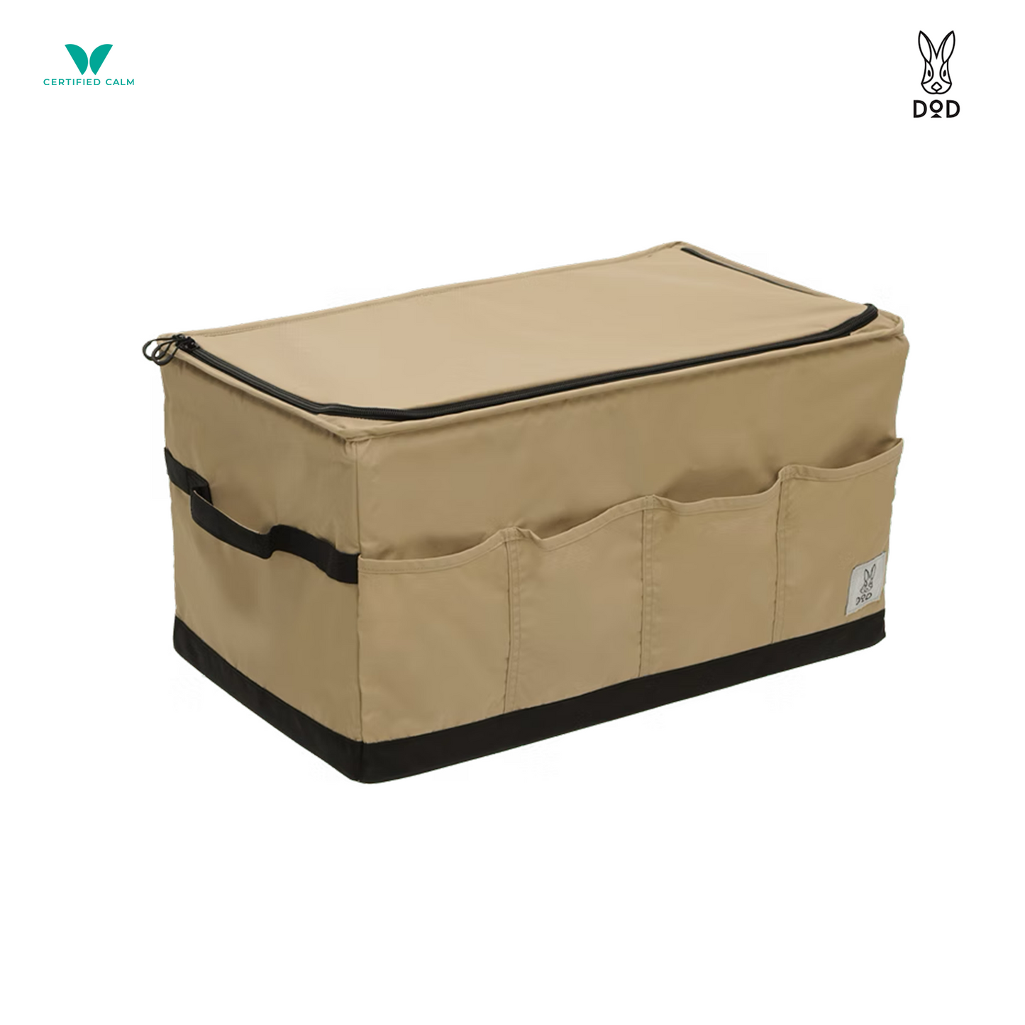 DoD Bony Guy Foldable Nylon Container Box - Tan