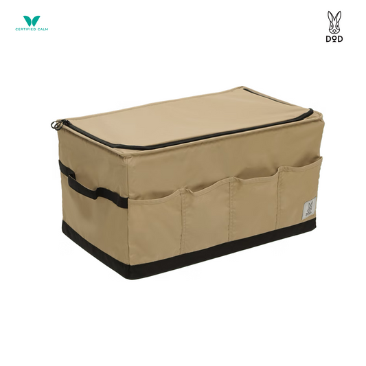 DoD Bony Guy Foldable Nylon Container Box - Tan