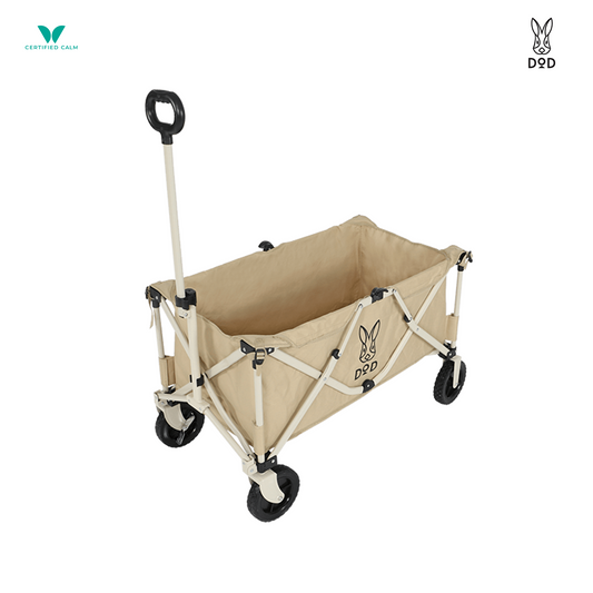 DoD Folding Carry Wagon with Handle - Tan