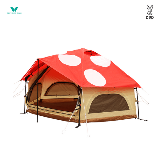 DoD Kinoko Camping Tent - Red Mushroom