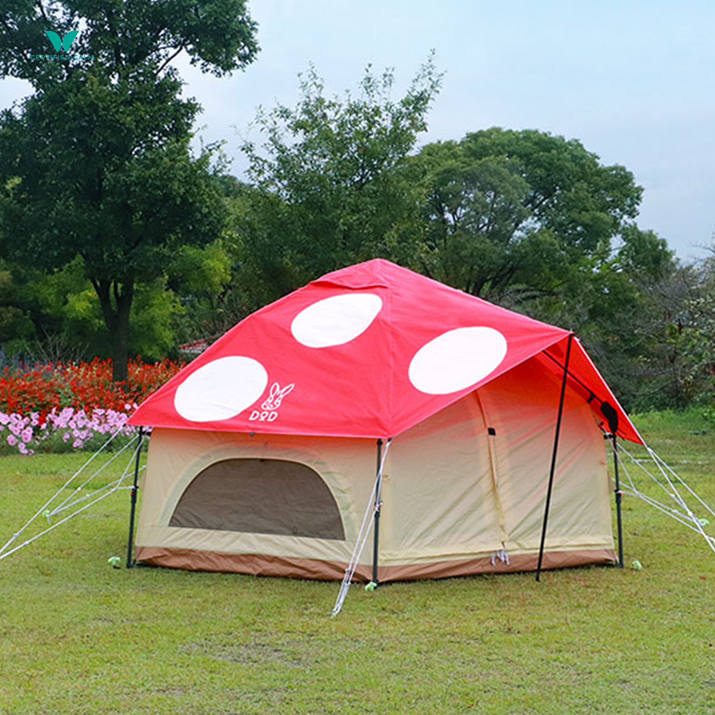 DoD Kinoko Camping Tent - Red Mushroom