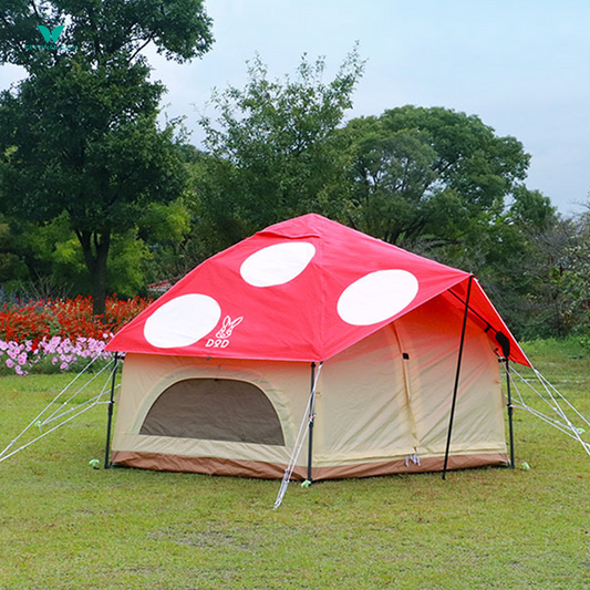 DoD Kinoko Camping Tent - Red Mushroom