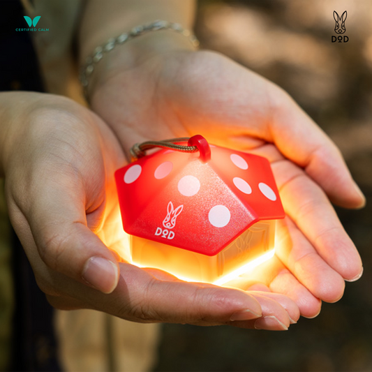 DoD Mini Kinoko Mushroom Tent Lights - Red