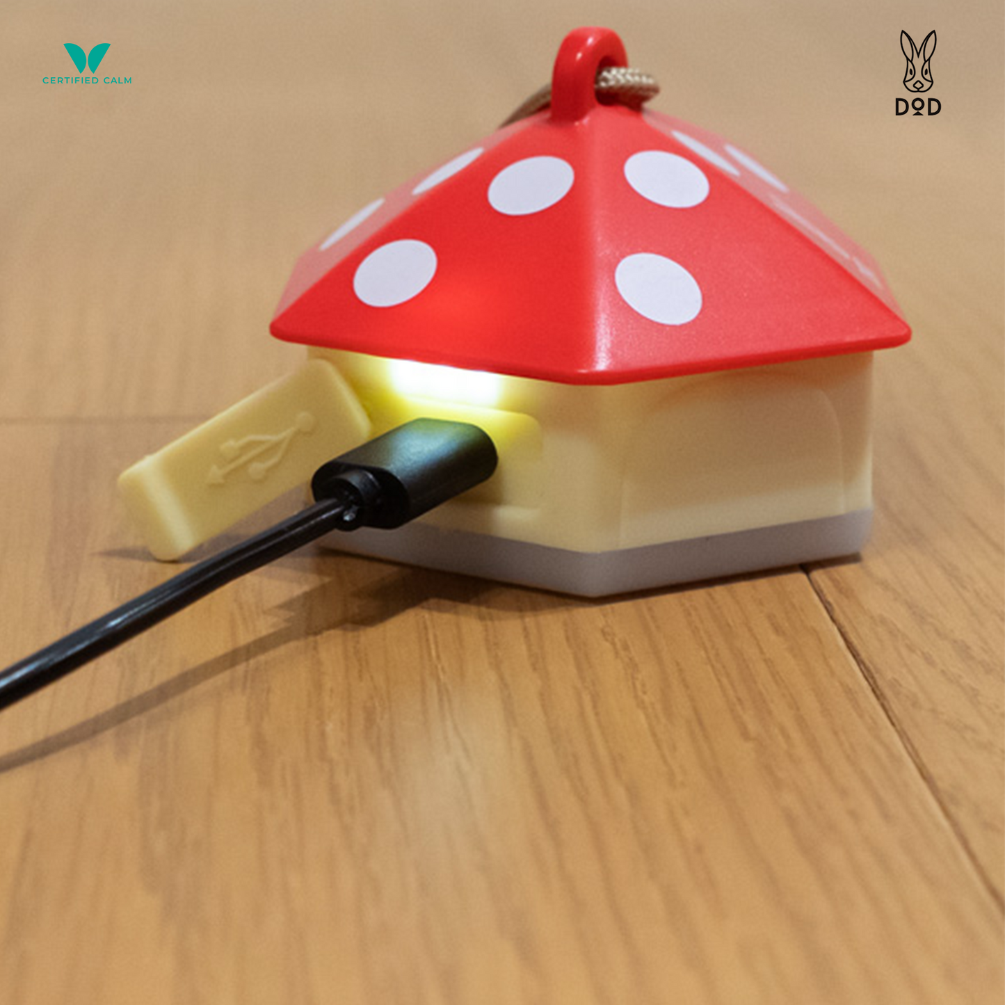 DoD Mini Kinoko Mushroom Tent Lights - Red