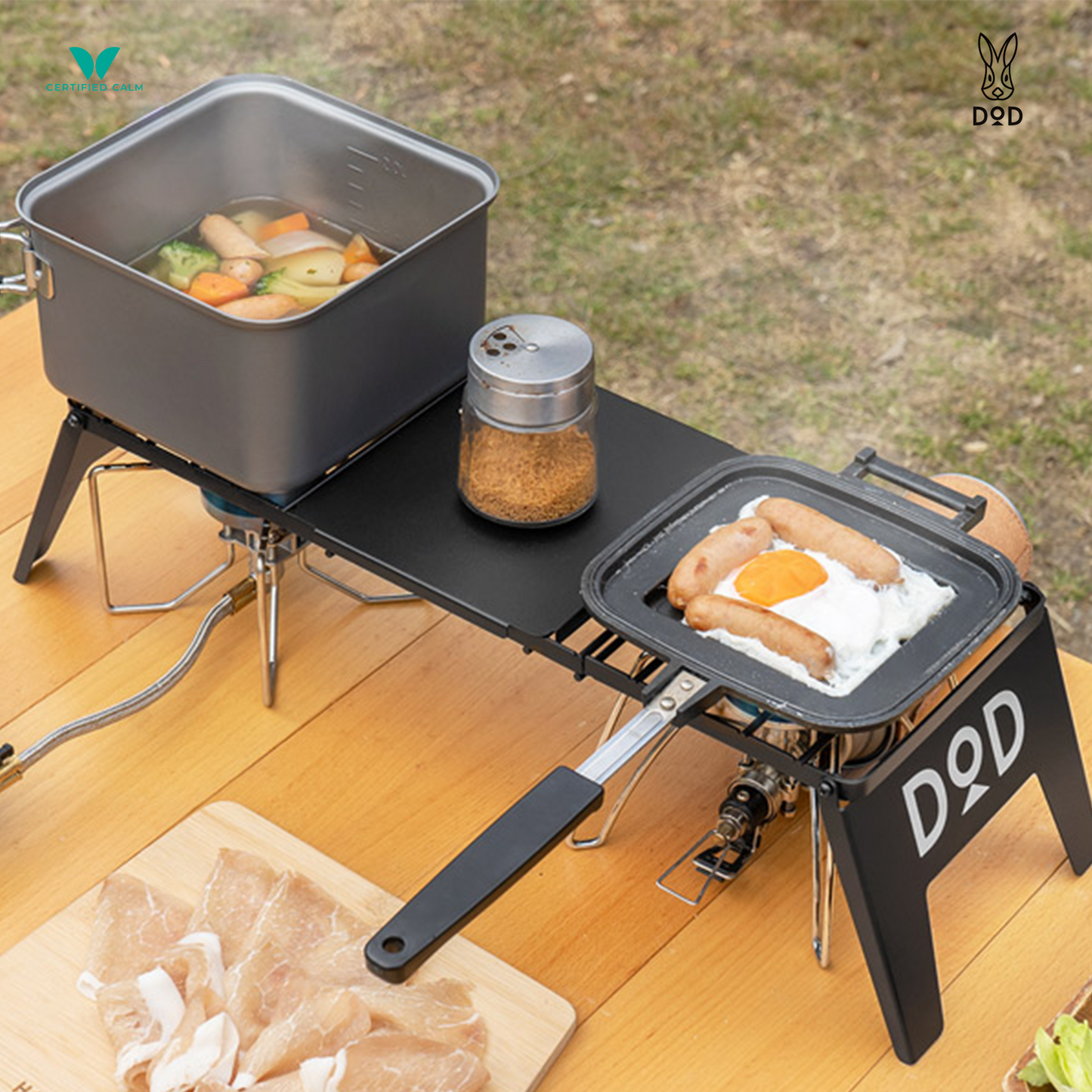 DoD Sotomechiger RX Camping Solo Table - Black