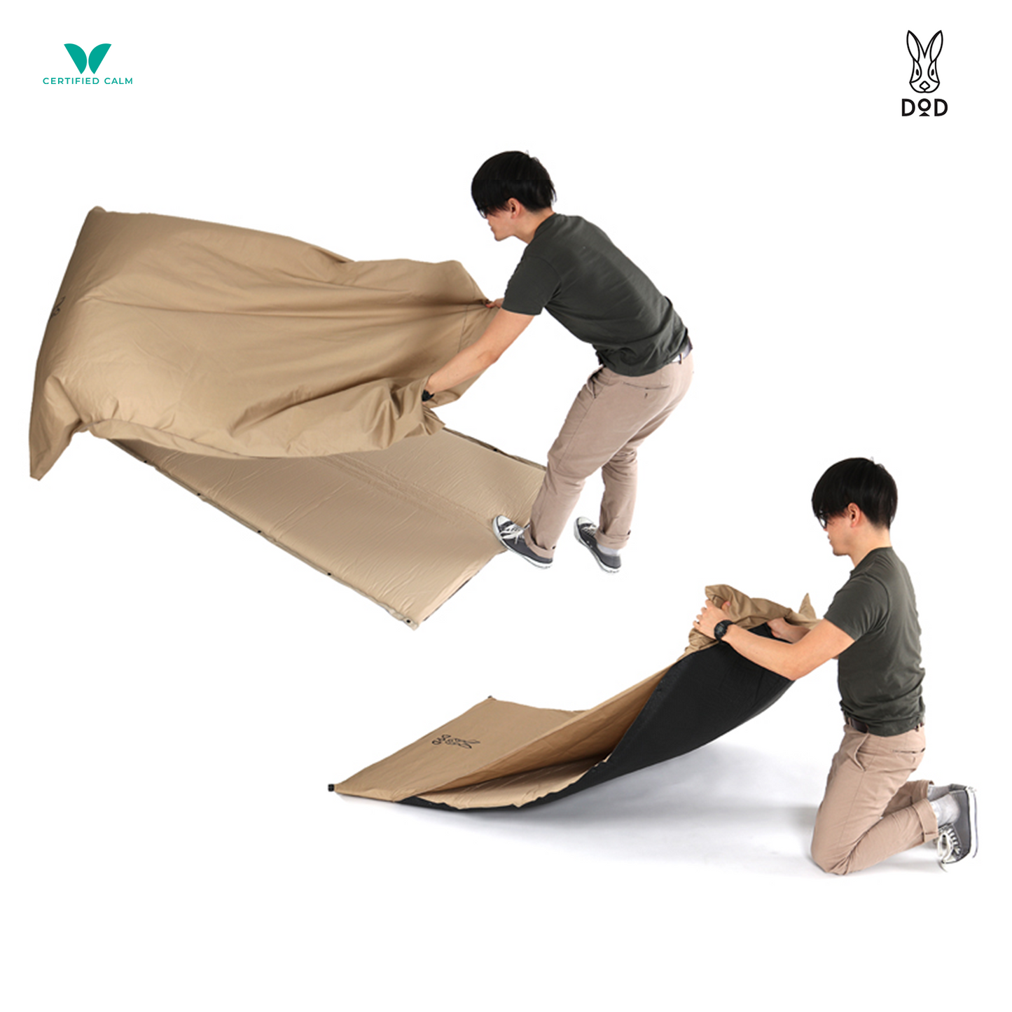 DoD Sotone no Sasoi Washable Camp Mattress - Tan