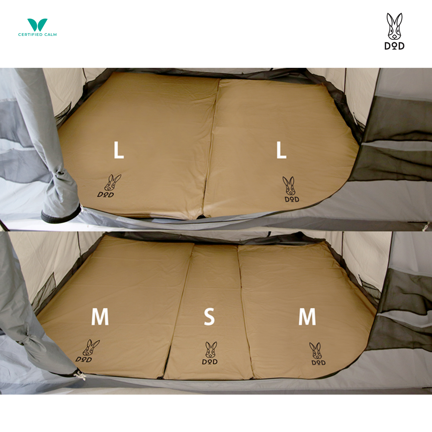 DoD Sotone no Sasoi Washable Camp Mattress - Tan