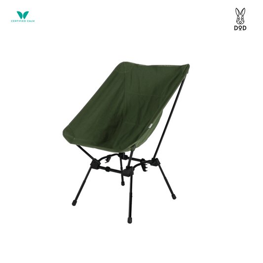 DoD Sugoissu Chair Packable Camp Chair with Bag - Khaki