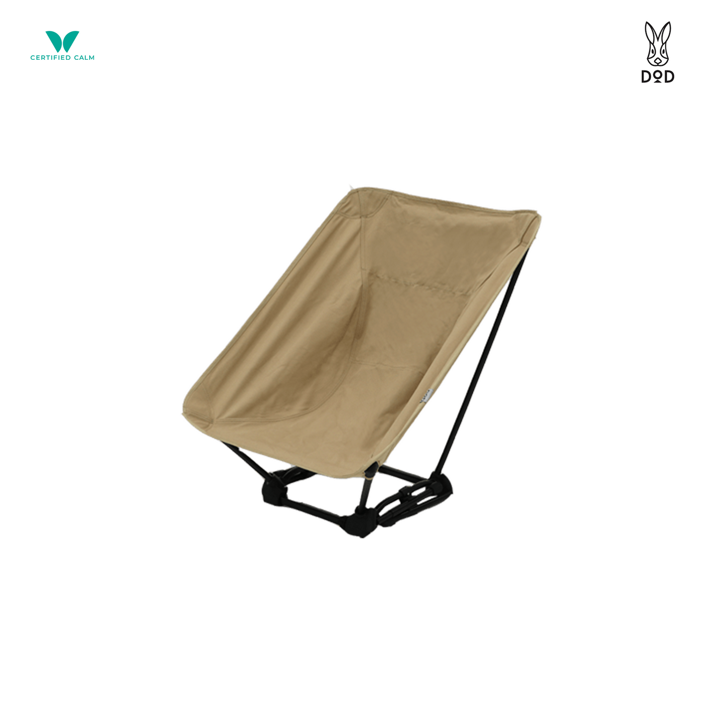 DoD Sugoissu Chair Packable Camp Chair with Bag - Tan