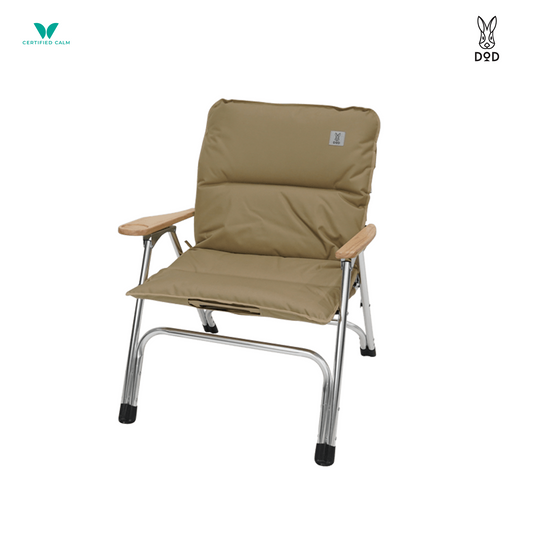 DoD Yutori Chair Foldable chair with Cushion - Tan