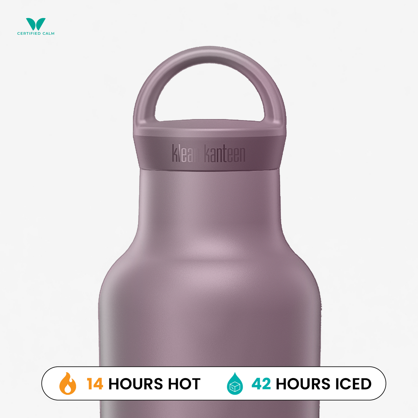 Klean Kanteen Rise 20oz Classic (w/ Arch Loop Cap)