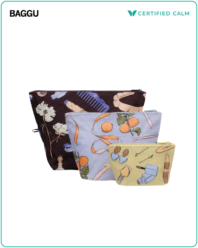 Baggu Go Pouch Set | CertifiedCalm – Certified Calm