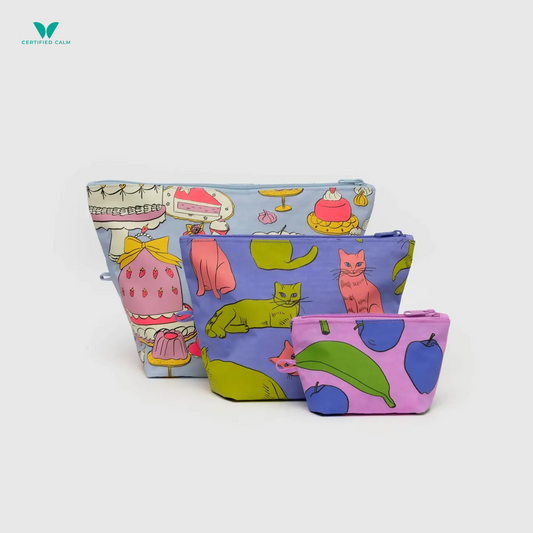 Baggu Go Pouch Set