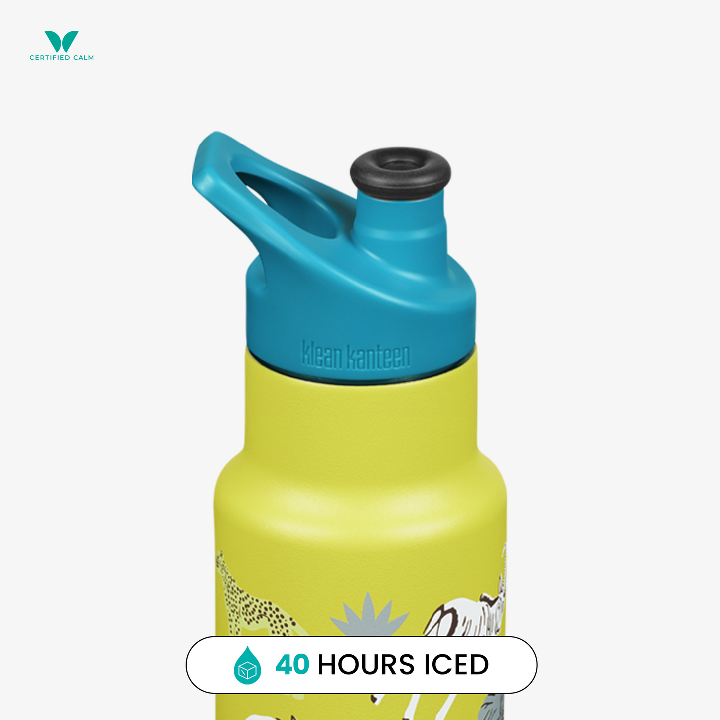 Klean Kanteen 12oz Kid's Classic (with Sport Cap)