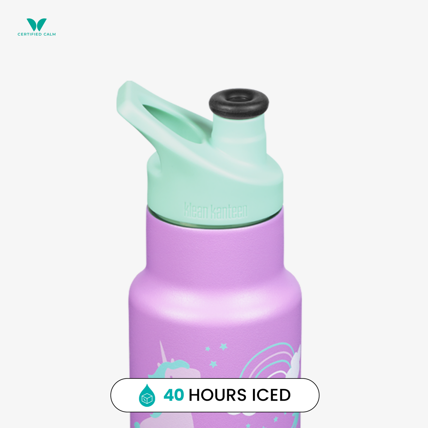 Klean Kanteen 12oz Kid's Classic (with Sport Cap)