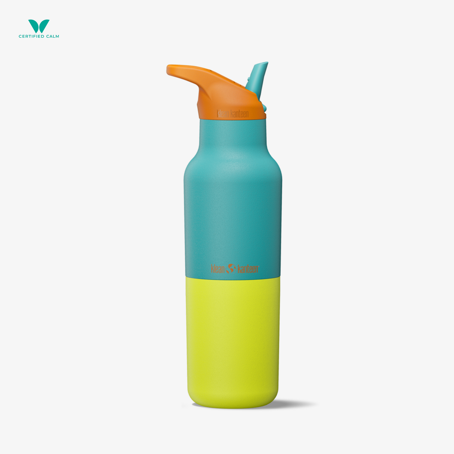 Klean Kanteen Rise 16oz Classic (w/ Flip Seal Sport Cap)