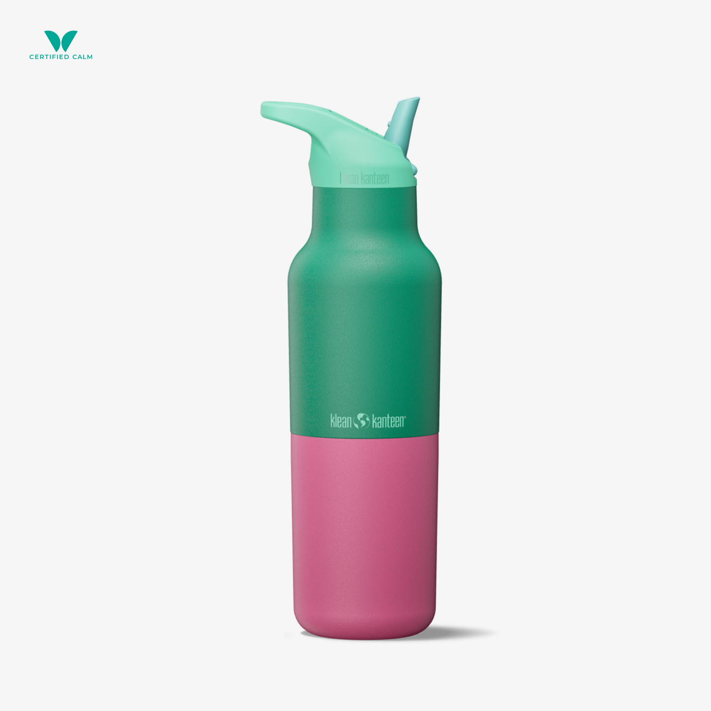 Klean Kanteen Rise 16oz Classic (w/ Flip Seal Sport Cap)