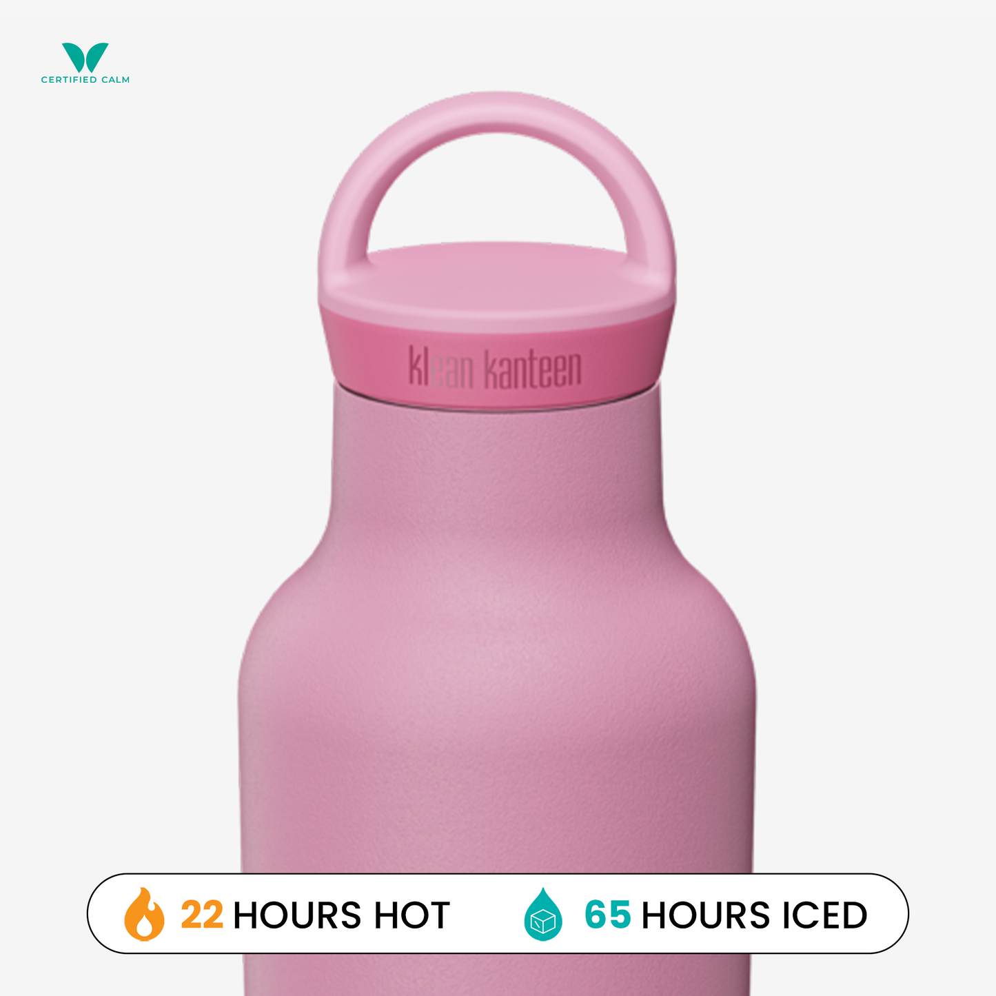 Klean Kanteen Rise 20oz Classic (w/ Arch Loop Cap)