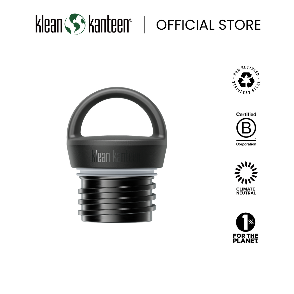 Klean Kanteen Rise Arch Loop Cap - Black