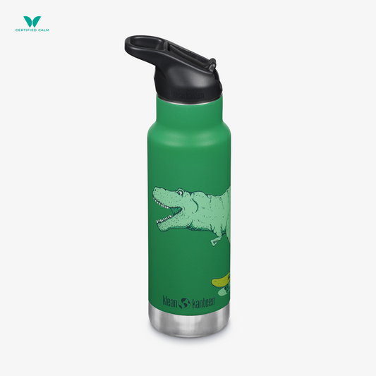 Klean Kanteen 12oz Kid Classic Insulated Narrow (w/ Flip Seal Sport Cap)