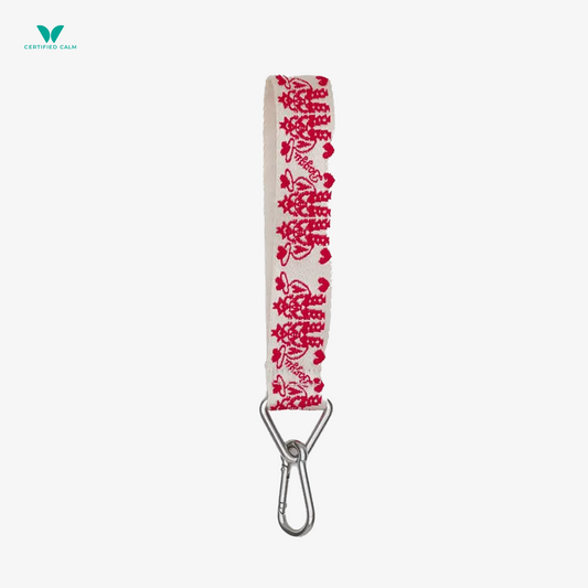 Baggu Nylon Logo Keychain