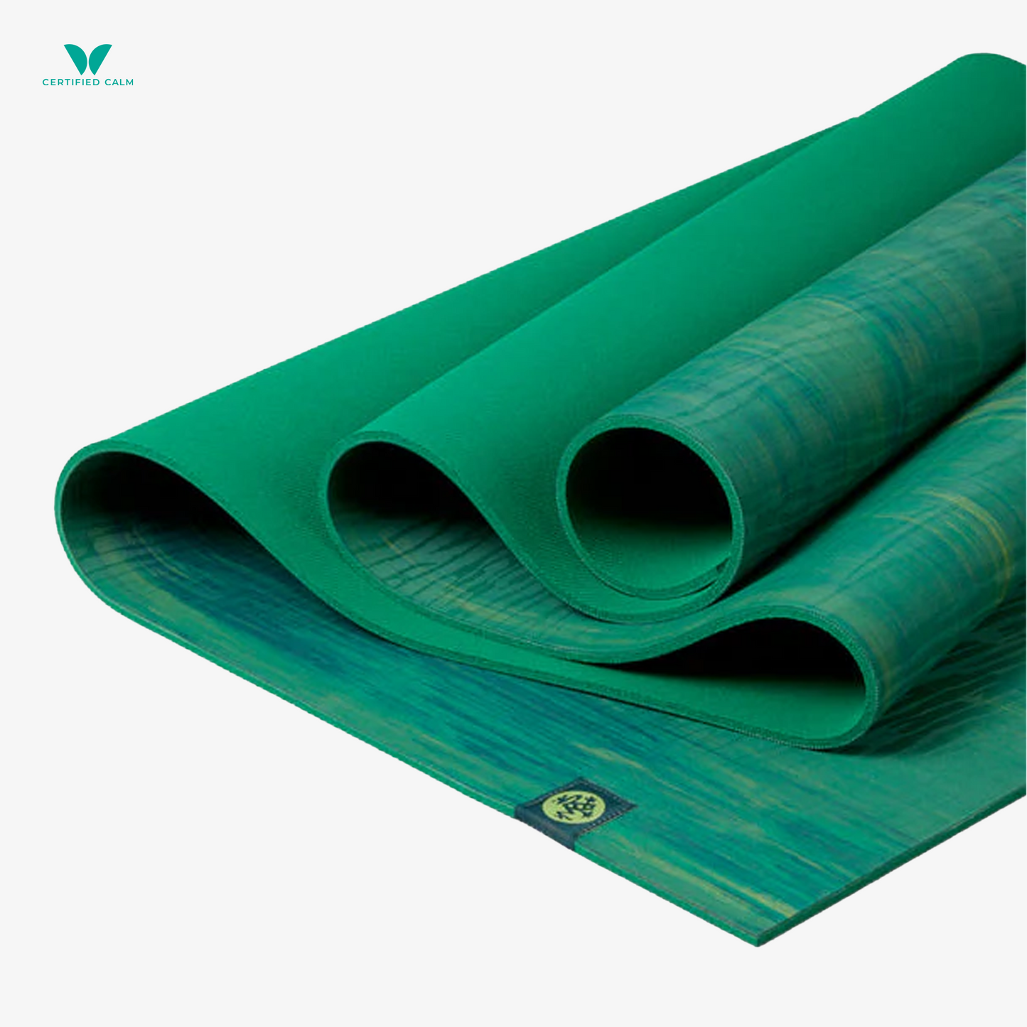 Manduka eKO® Yoga Mat 3.0 5mm 71" - Glenn Green Marble