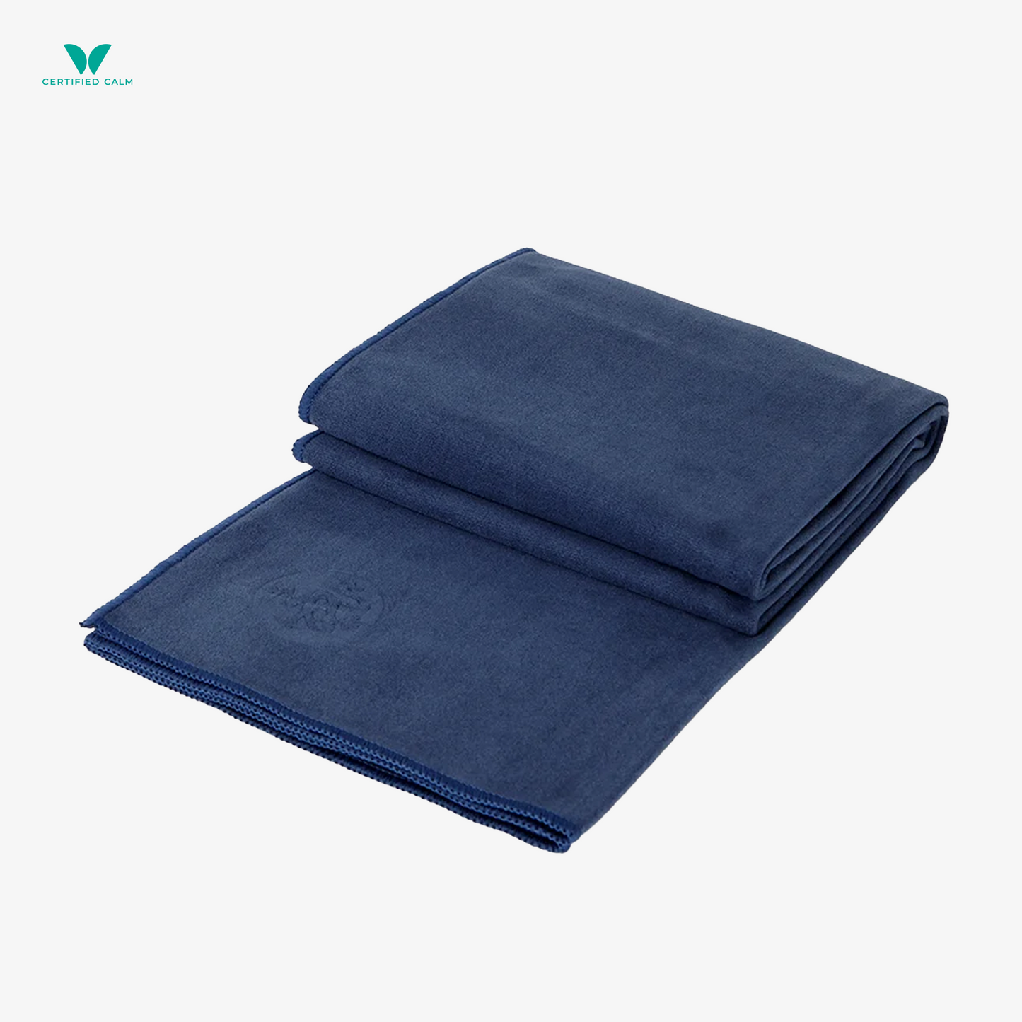 Manduka eQua® Hot Yoga Mat Towel - Midnight 2.0
