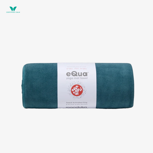 Manduka eQua® Hot Yoga Mat Towel - Sage Solid 2.0
