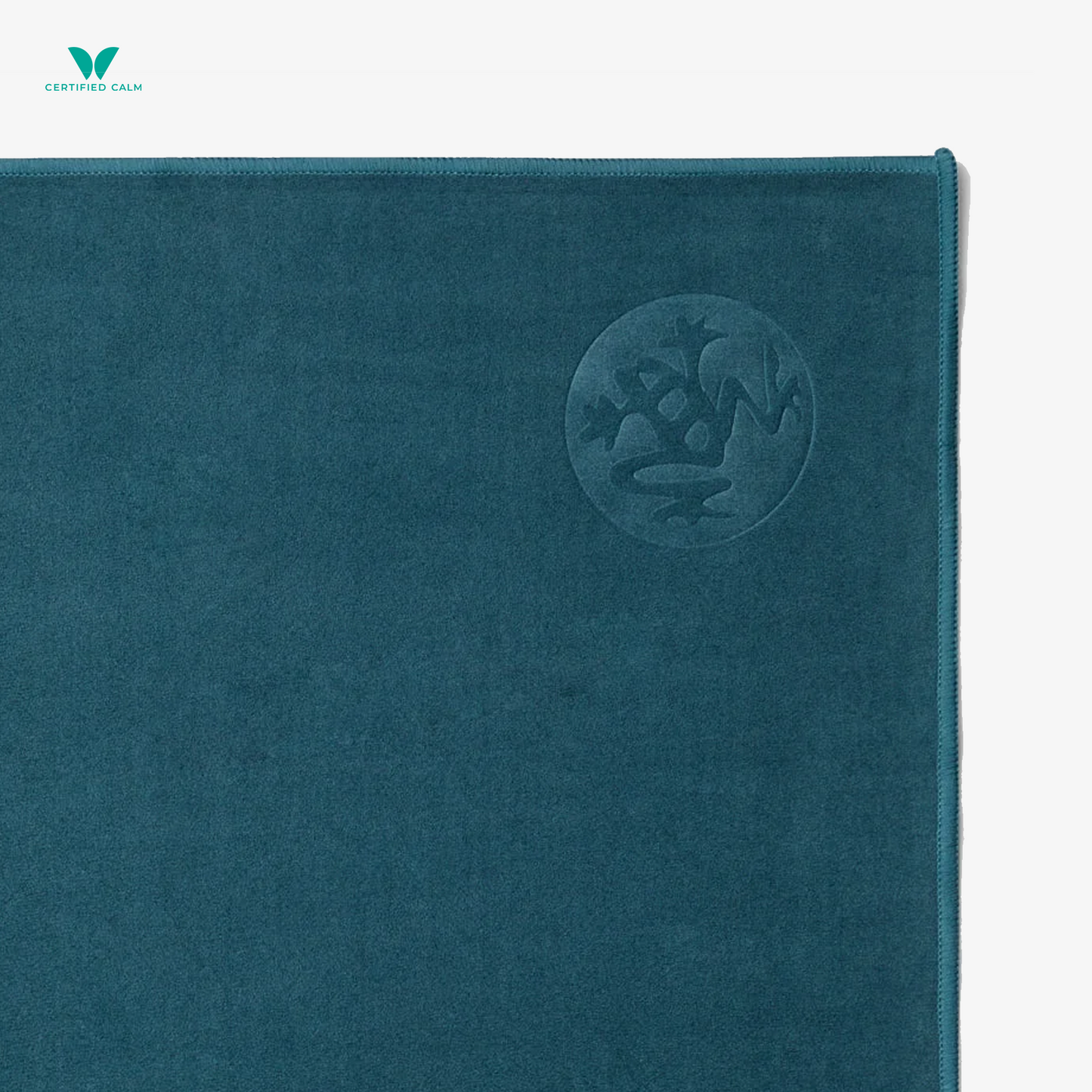 Manduka eQua® Hot Yoga Mat Towel - Sage Solid 2.0
