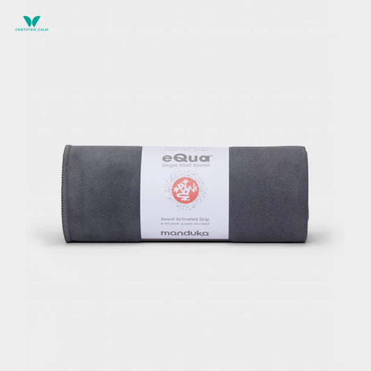 Manduka eQua® Hot Yoga Mat Towel - Thunder