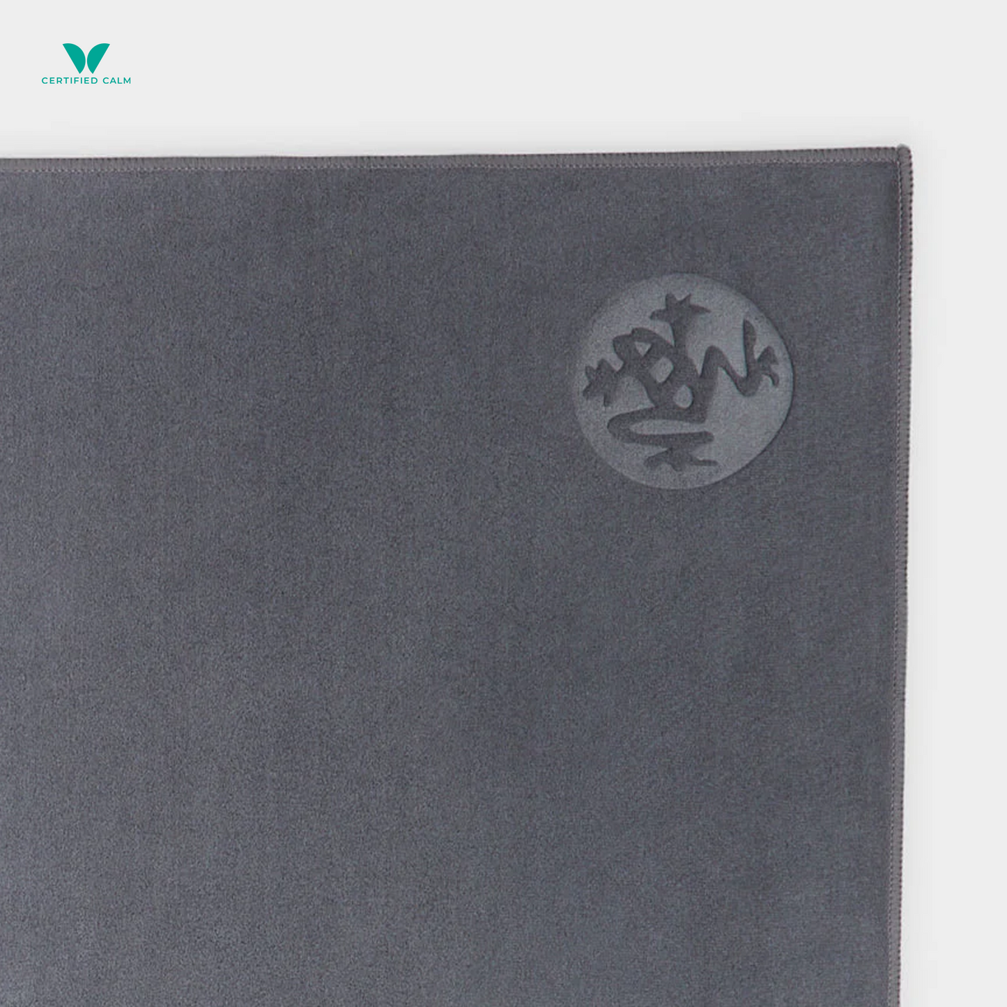 Manduka eQua® Hot Yoga Mat Towel - Thunder