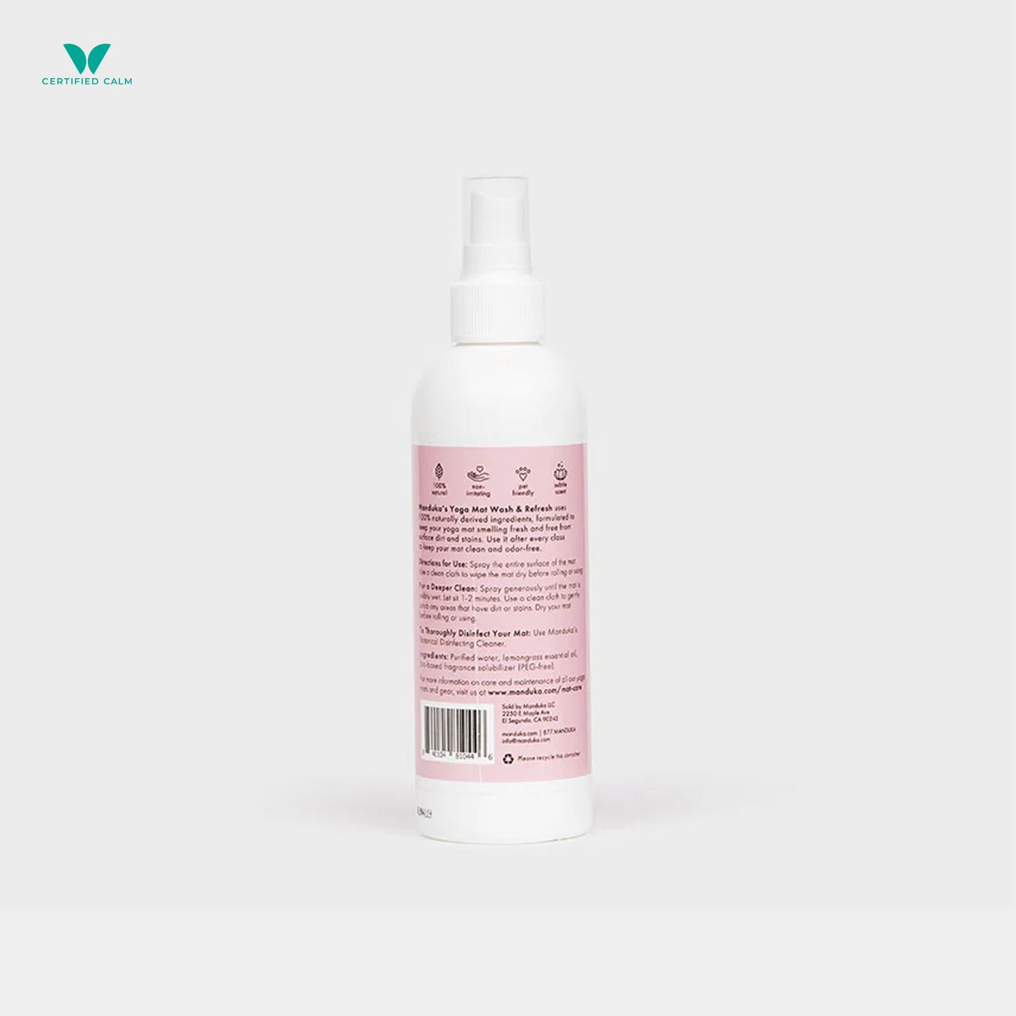 Manduka Mat Wash & Refresh Lemongrass