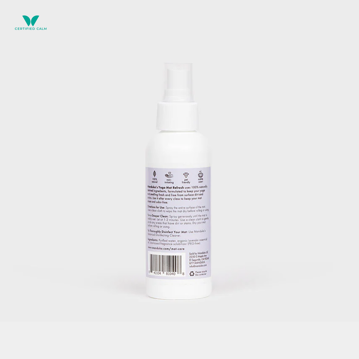 Manduka Mat Wash & Refresh Lavender