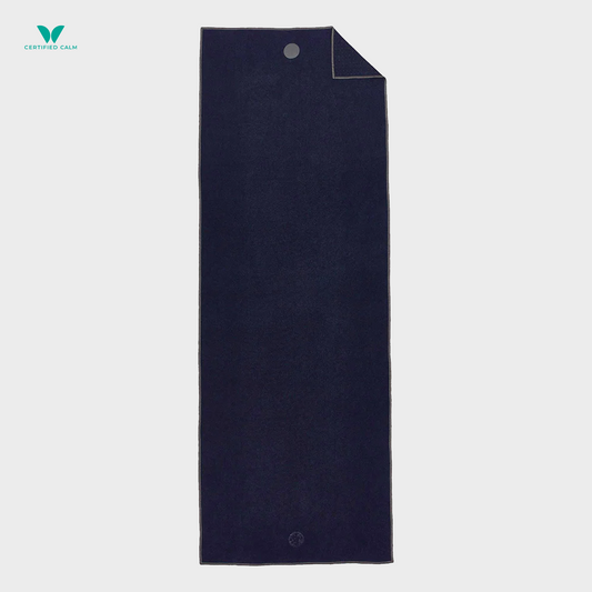 Manduka Yogitoes® Skidless Yoga Mat Long Towel 79'' - Midnight