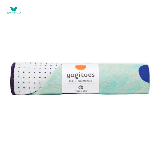 Manduka Yogitoes® Skidless Mat Towel 71" - Amethyst Intuition 2.0