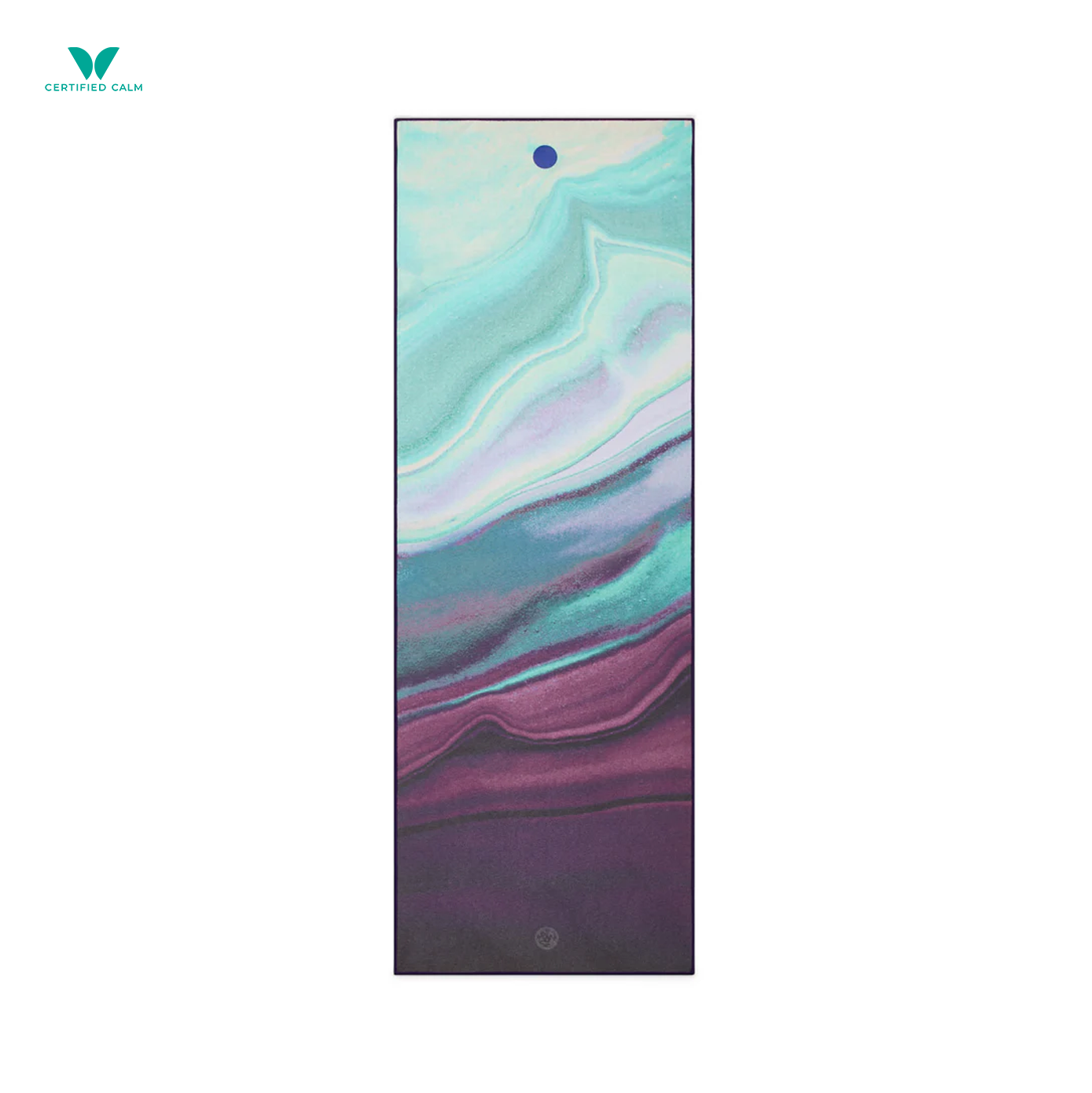 Manduka Yogitoes® Skidless Mat Towel 71" - Amethyst Intuition 2.0